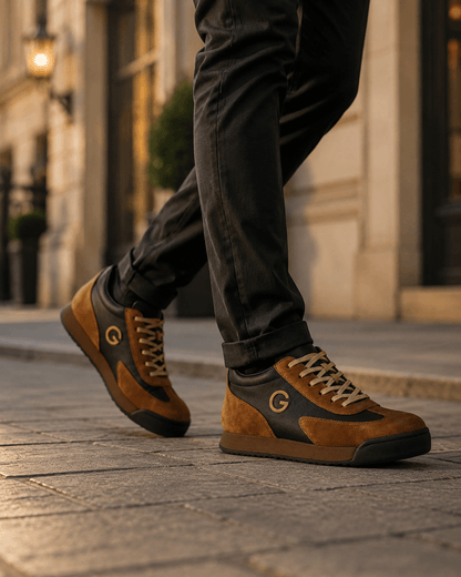 COLTON SUEDE TRAINERS