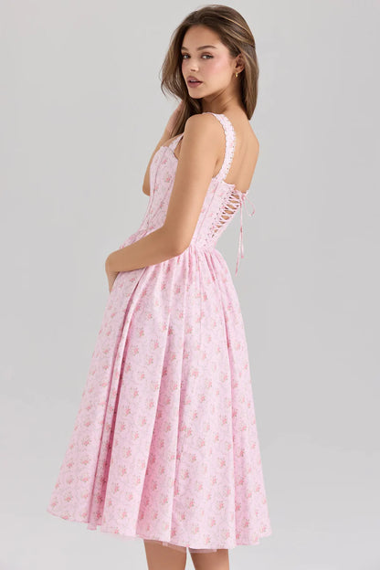 Nolira London| Soraya Rose Midi Dress