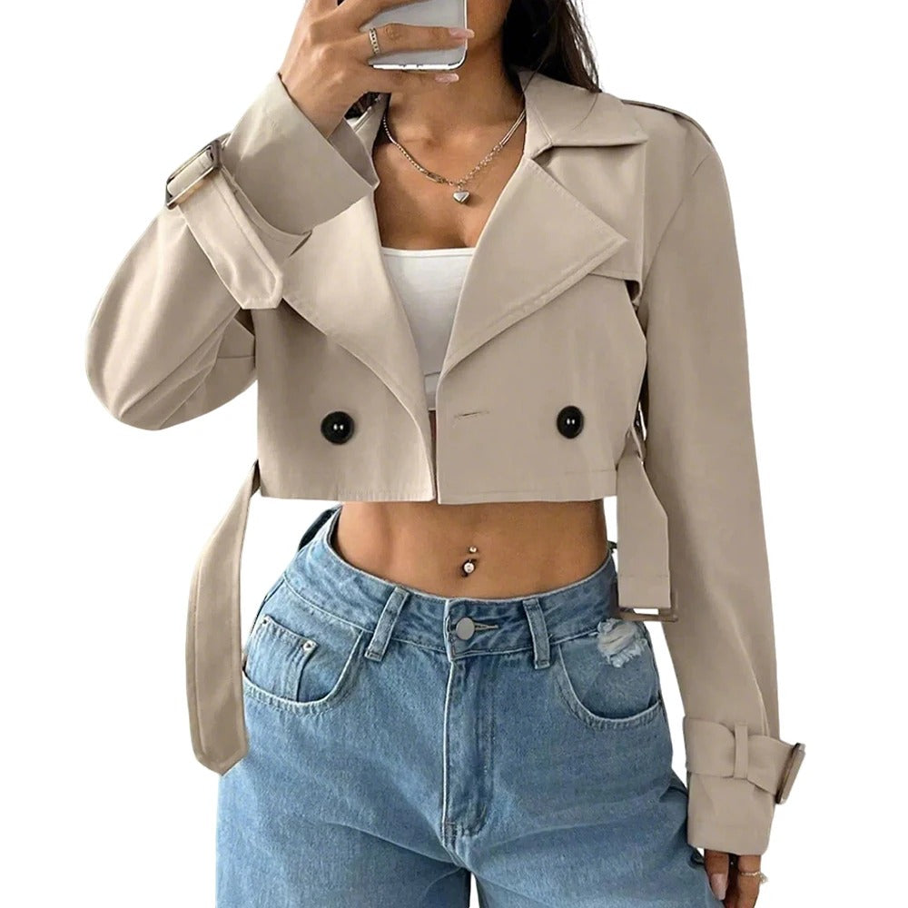 Nolira™ | Chic Edge Trench Jacket