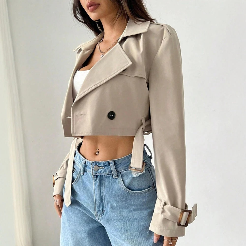 Nolira™ | Chic Edge Trench Jacket