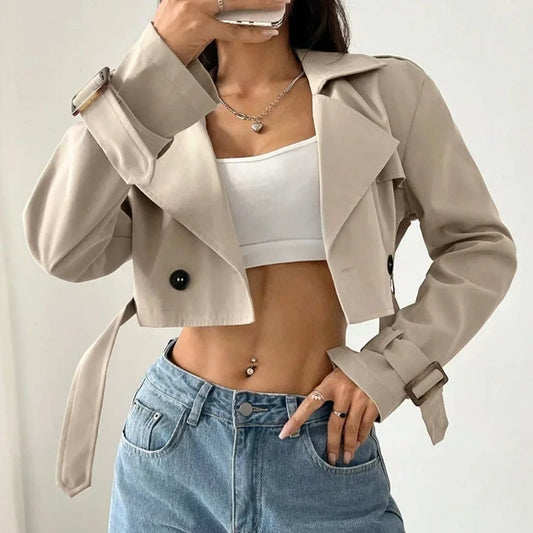 Nolira™ | Chic Edge Trench Jacket